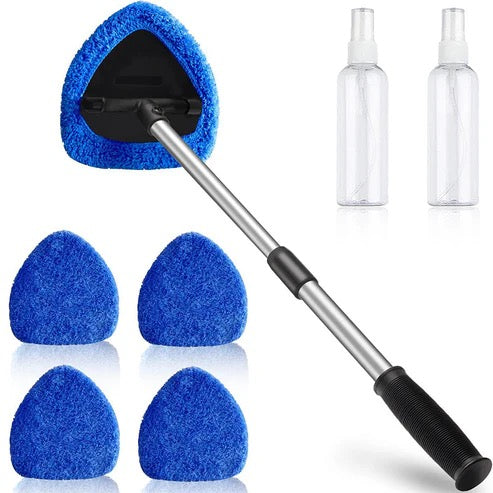 Car Windshield Cleaning Tool Set – Extendable & 180° Rotatable