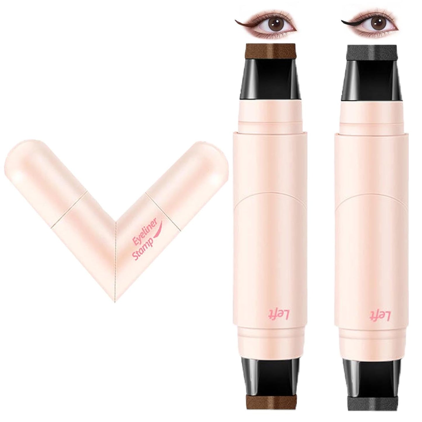 QIAWI™ Rotating Eyeliner Stamp Pen for Easy Cat Eyes