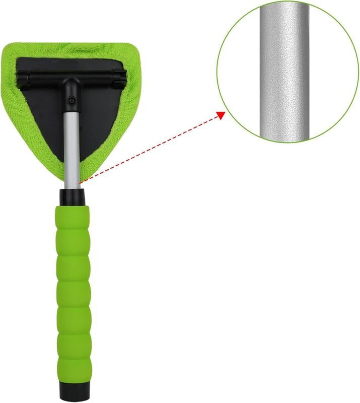 Car Windshield Cleaning Tool Set – Extendable & 180° Rotatable
