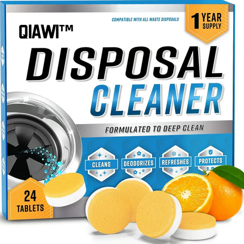QIAWI™-Garbage Disposal Cleaner & Deodorizer Tablets - 24 Pack