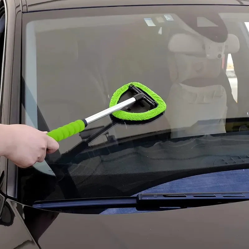 Car Windshield Cleaning Tool Set – Extendable & 180° Rotatable