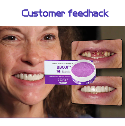 BBOJI™  Teeth Restoration Mineral Powder🦷(CDA recommended)👩‍⚕️(Treats periodontitis and mouth ulcers, prevents tooth loss, and repairs gum recession)