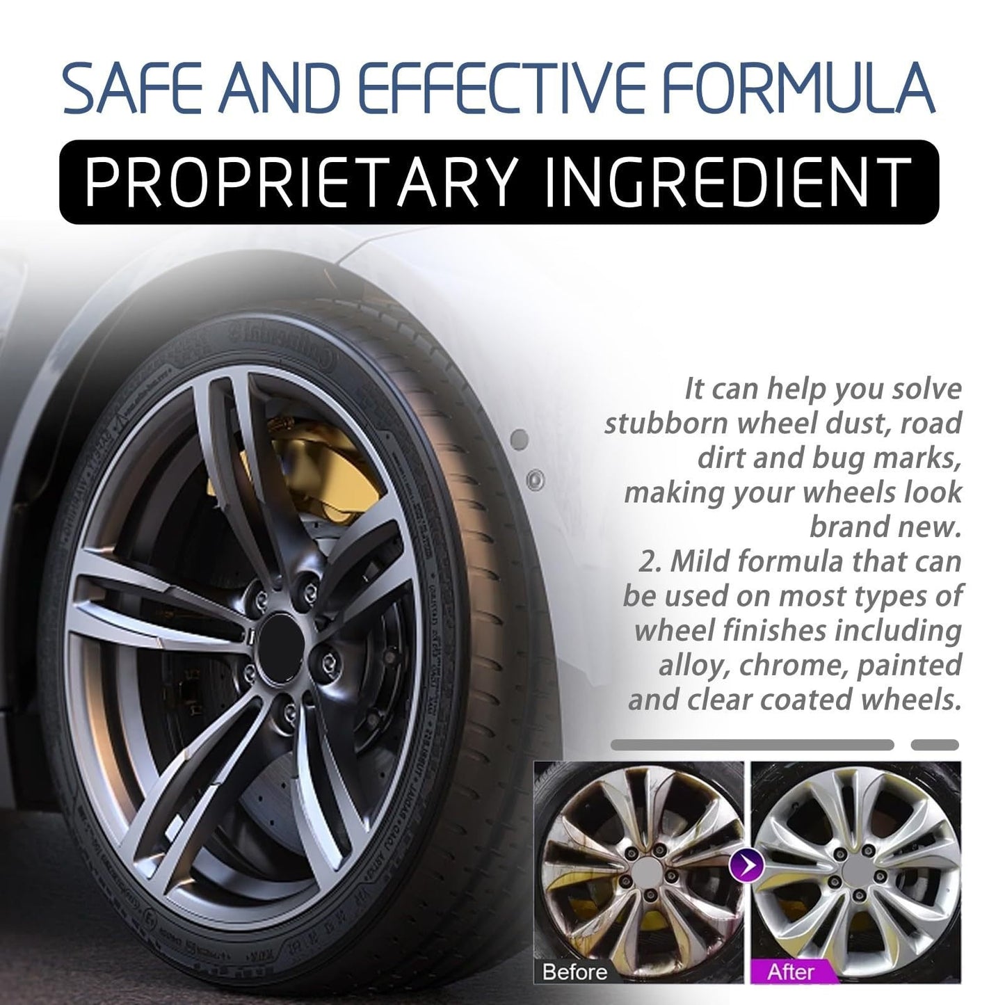 Heavy Duty Wheel Rust And Water Spot Cleaner