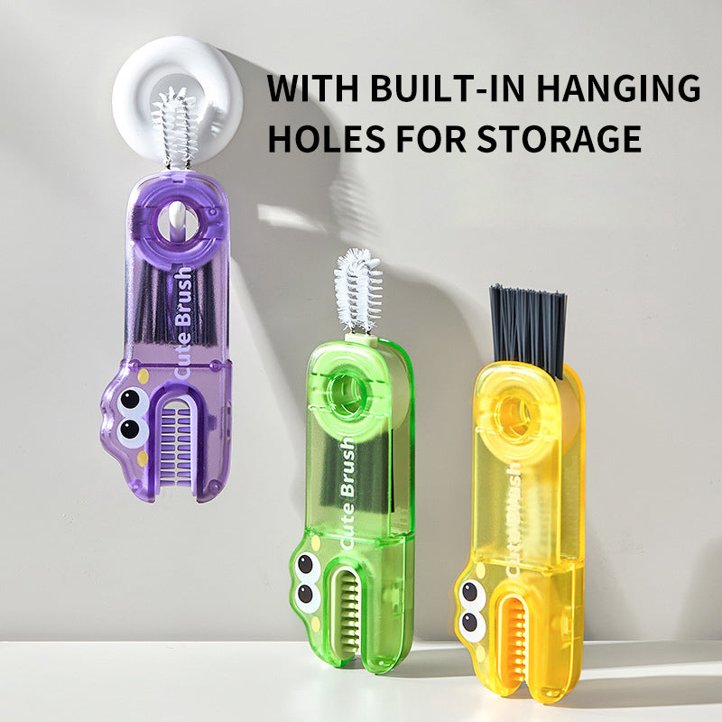3-In-1 Multi-Function Gap Cleaner, Kitchen Cleaning Brush, Portable Cleaning Brush