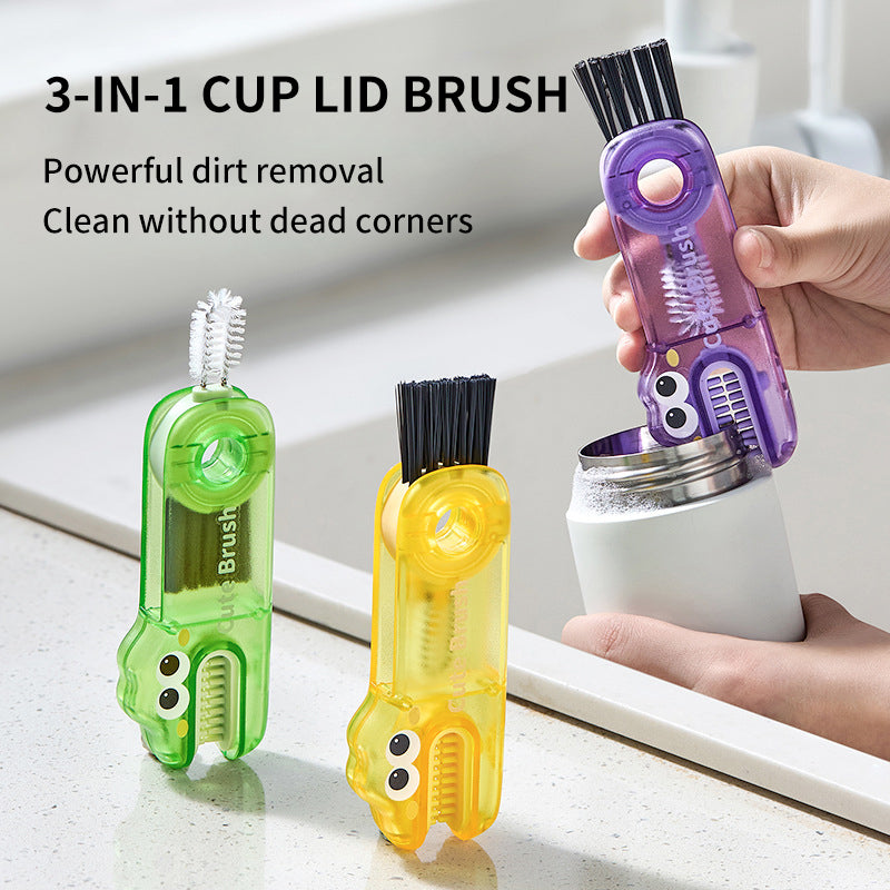 3-In-1 Multi-Function Gap Cleaner, Kitchen Cleaning Brush, Portable Cleaning Brush