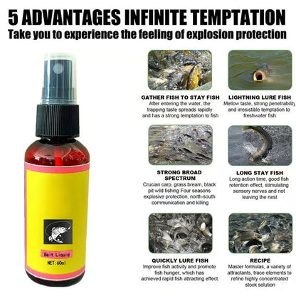 🔥🔥Fish bait attractant - Powerful Fish Lure, Scientific Formula, Increases Catch Rate | Official Store