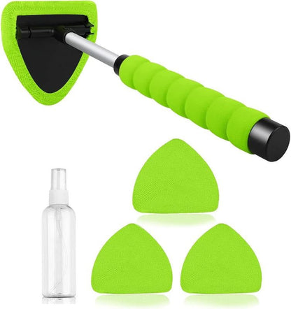 Car Windshield Cleaning Tool Set – Extendable & 180° Rotatable